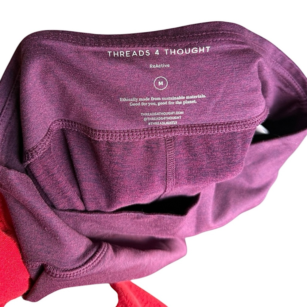 Threads For Thought High Rise Amaranth Lydia Performance Jogger Size Medium NWOT - Picture 11 of 16